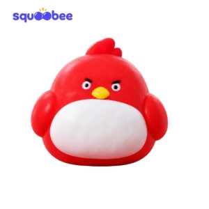 Red Angry Bird Squishy Toy, Cute Slow Rising Stress Relief Squeeze Toy