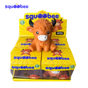 Mochi Moo Highland Cow Squishy Toy