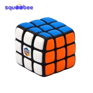 3D Puzzle Cube Squishy Toy, Soft Stress Relief Fidget Cube