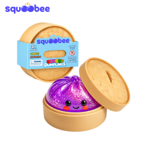 Mystery Glitter Dumpling Squishy, Cute Stress Relief Toy
