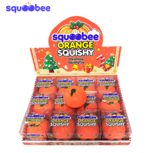 Orange Fruit Squishy Toy, Slow Rising Stress Relief Squeeze Toy