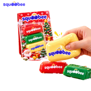 Christmas Squishy Toy, Soft Stress Relief Sensory Fidget Toy